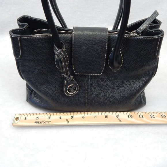 Dooney Bourke Women's Black Leather Handbag - Picture 5 of 16
